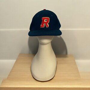 RSVLTS Sloped Crown Dare Mighty Things SnapBack “R”hat Cap Blue Red